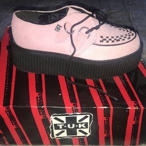T.U.K. Pink Mondo Creepers